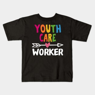 Youth Care Worker Teacher Kids T-Shirt